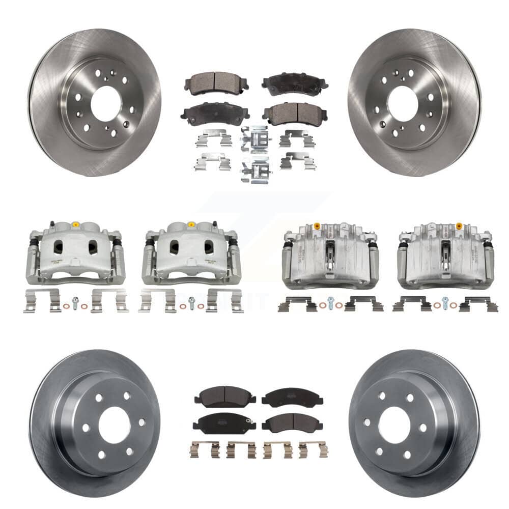 Transit Auto - KC8-101286P - Front and Rear Disc Brake Kits