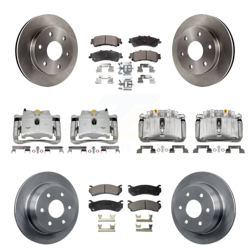 Transit Auto - KC8-101287P - Front and Rear Disc Brake Kits