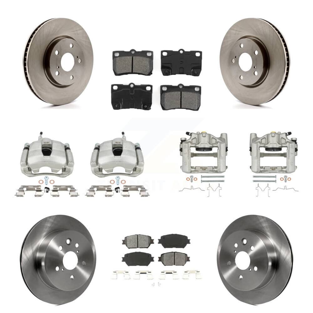 Transit Auto - KC8-101289S - Front and Rear Disc Brake Kits