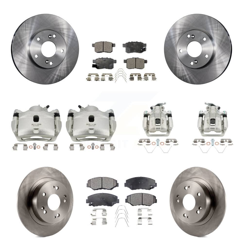 Transit Auto - KC8-101295P - Front and Rear Disc Brake Kits