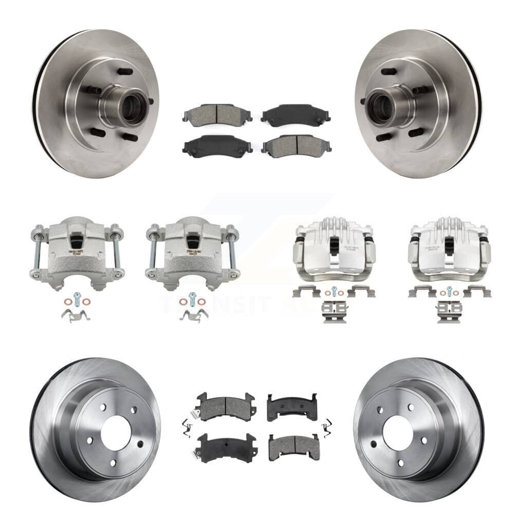 Transit Auto - KC8-101302S - Front and Rear Disc Brake Kits