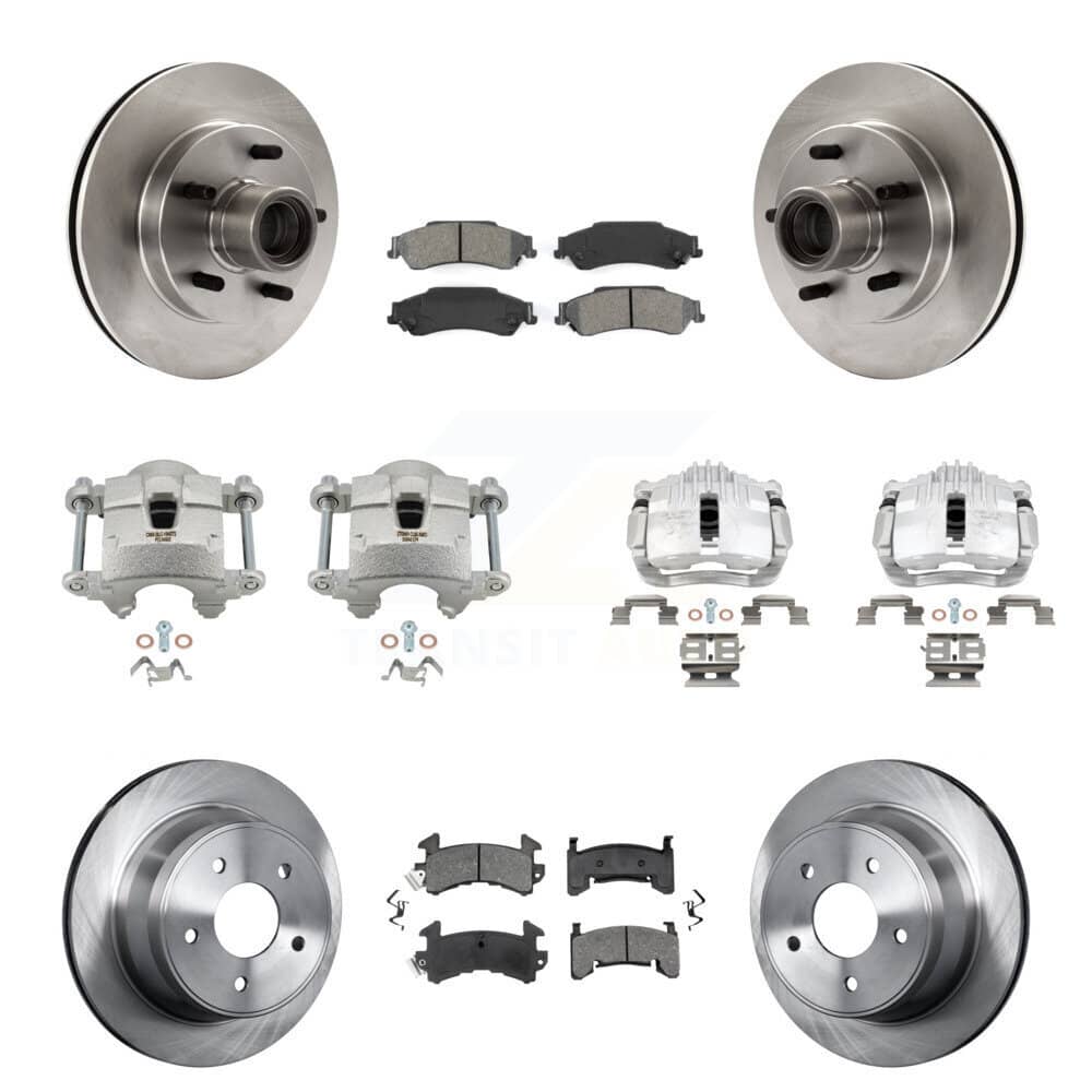 Transit Auto - KC8-101303S - Front and Rear Disc Brake Kits