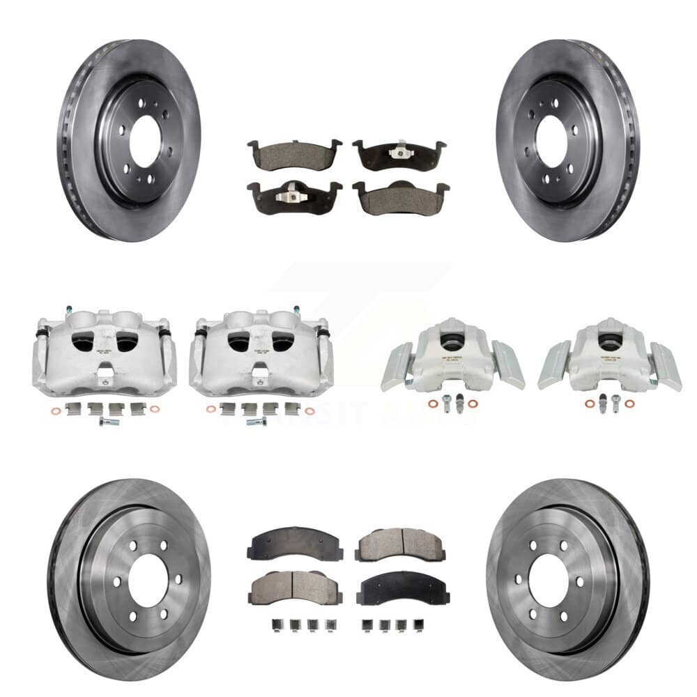 Transit Auto - KC8-101304T - Front and Rear Disc Brake Kits