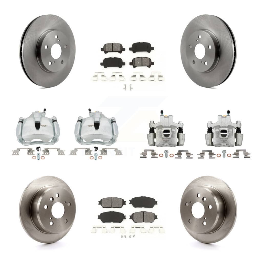 Transit Auto - KC8-101308S - Front and Rear Disc Brake Kits