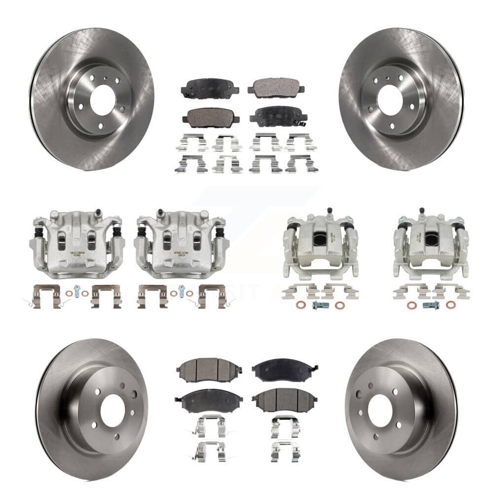 Transit Auto - KC8-101310T - Front and Rear Disc Brake Kits