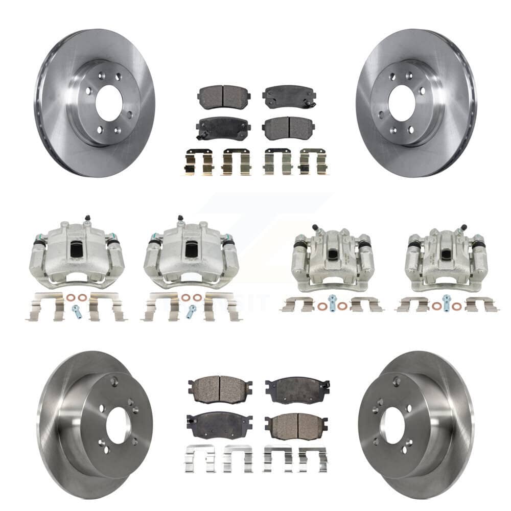 Transit Auto - KC8-101315T - Front and Rear Disc Brake Kits