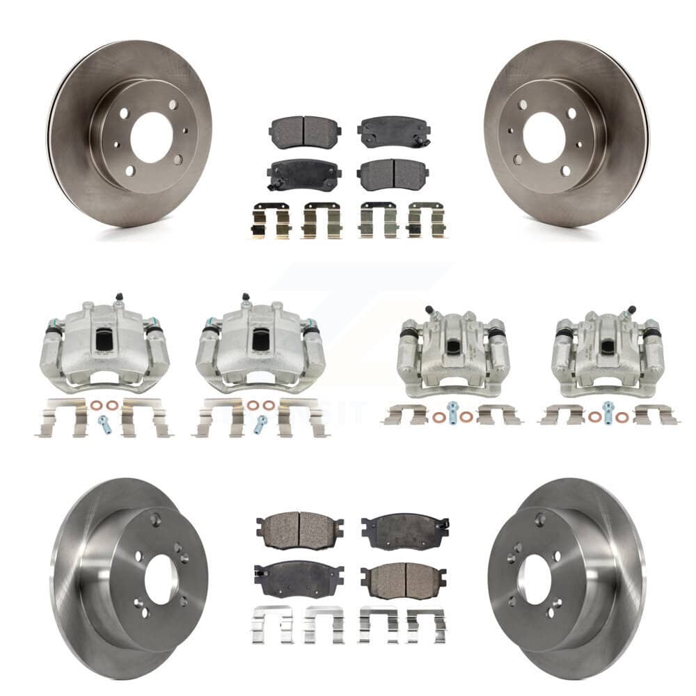 Transit Auto - KC8-101316T - Front and Rear Disc Brake Kits