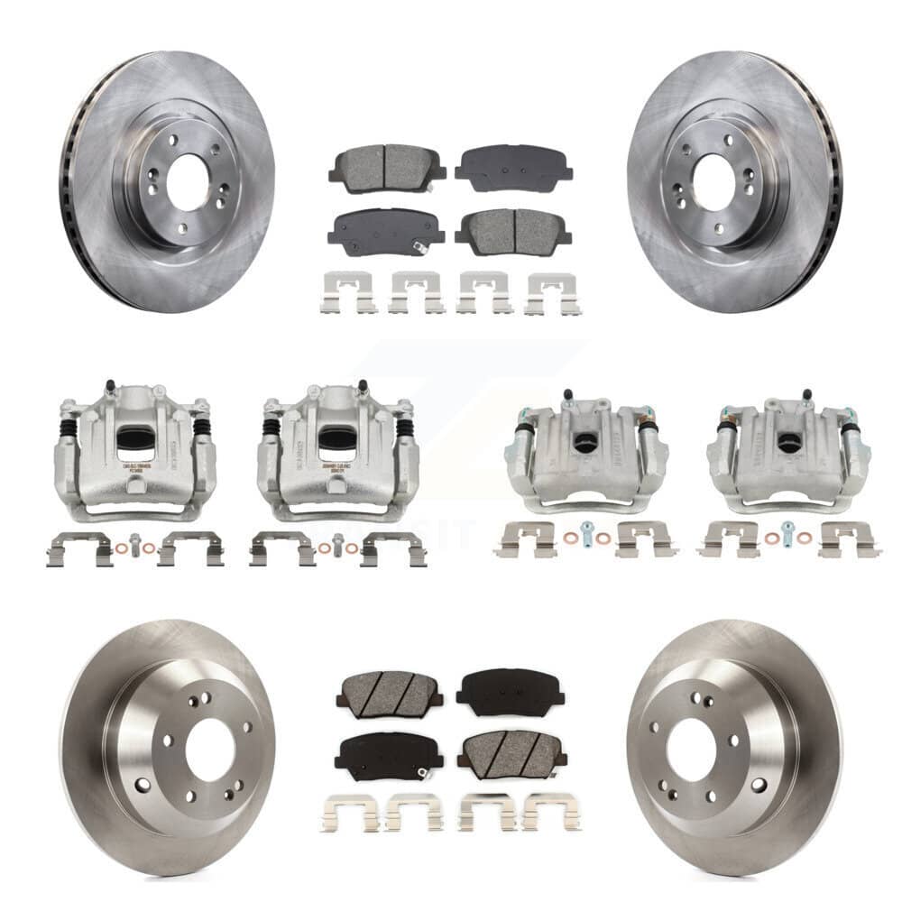 Transit Auto - KC8-101320S - Front and Rear Disc Brake Kits