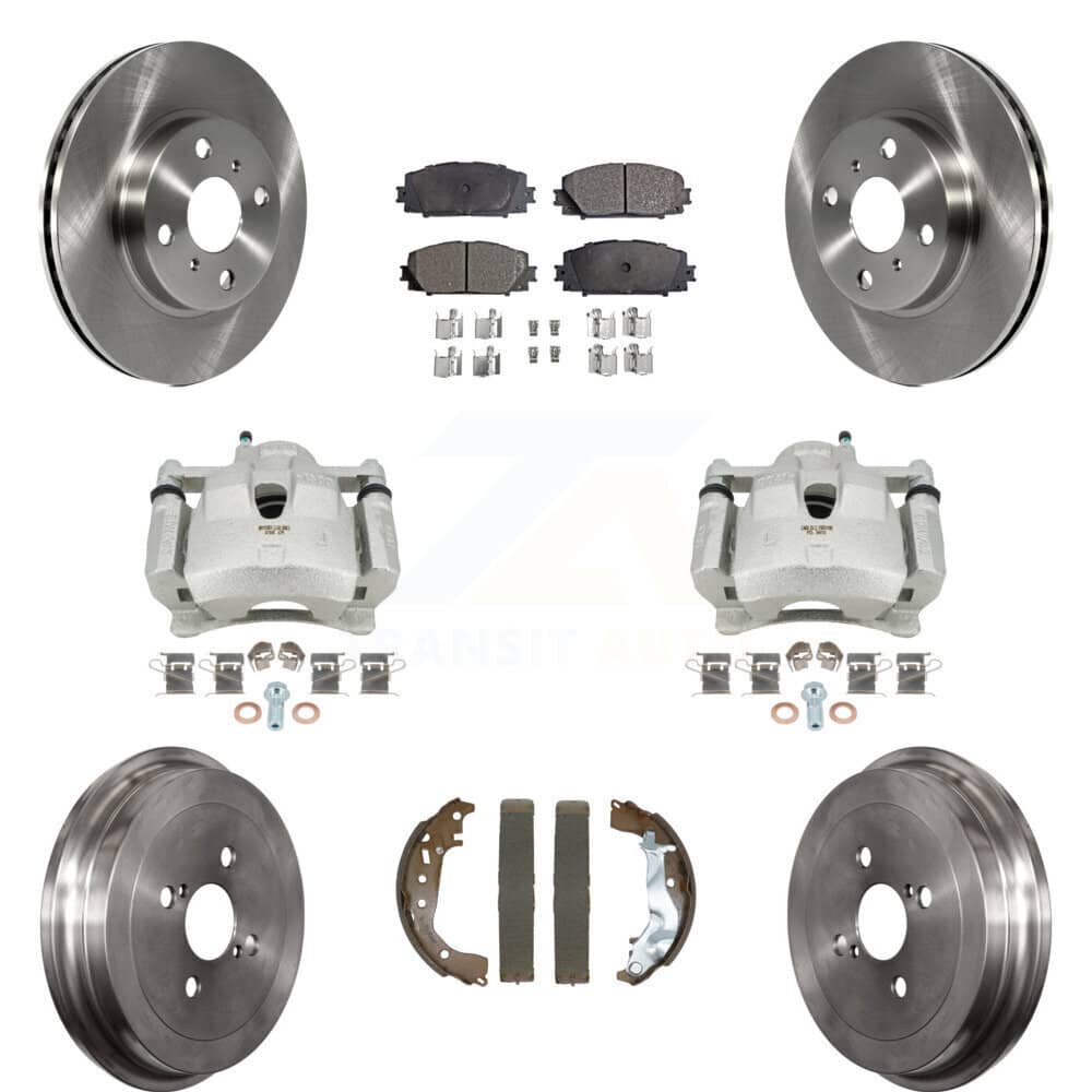 Transit Auto - KC8-101320T - Front and Rear Disc Brake Kits