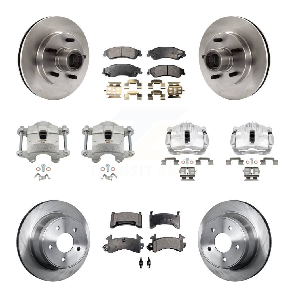 Transit Auto - KC8-101322P - Front and Rear Disc Brake Kits