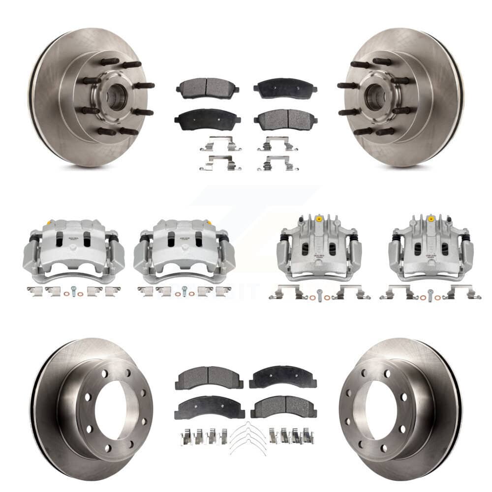 Transit Auto - KC8-101324P - Front and Rear Disc Brake Kits