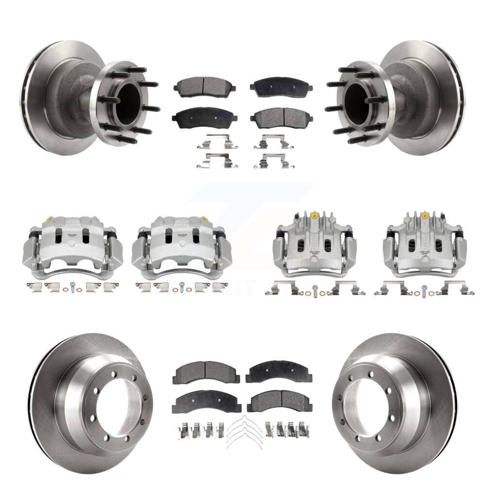 Transit Auto - KC8-101325P - Front and Rear Disc Brake Kits