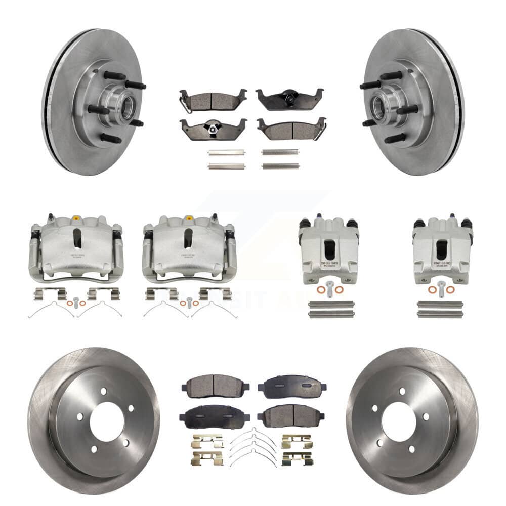 Transit Auto - KC8-101327P - Front and Rear Disc Brake Kits