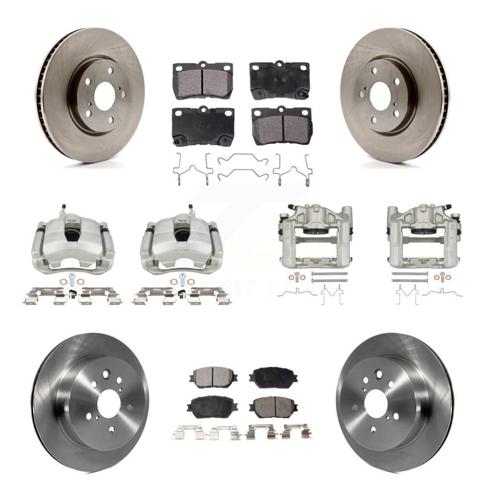 Transit Auto - KC8-101328T - Front and Rear Disc Brake Kits