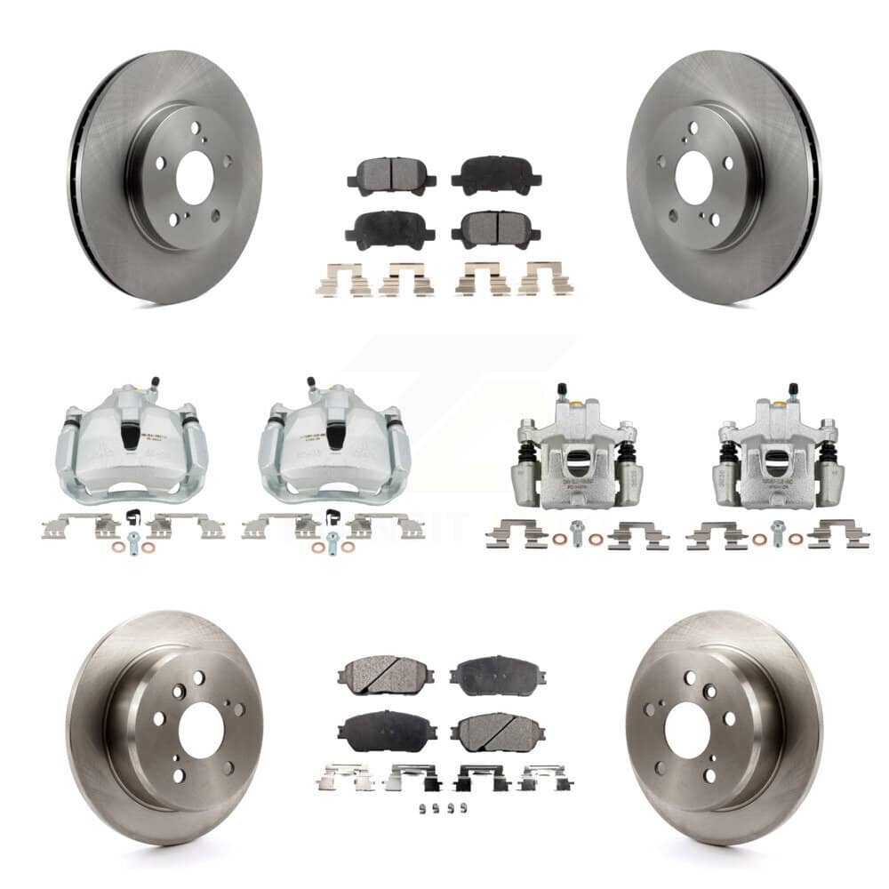 Transit Auto - KC8-101336P - Front and Rear Disc Brake Kits