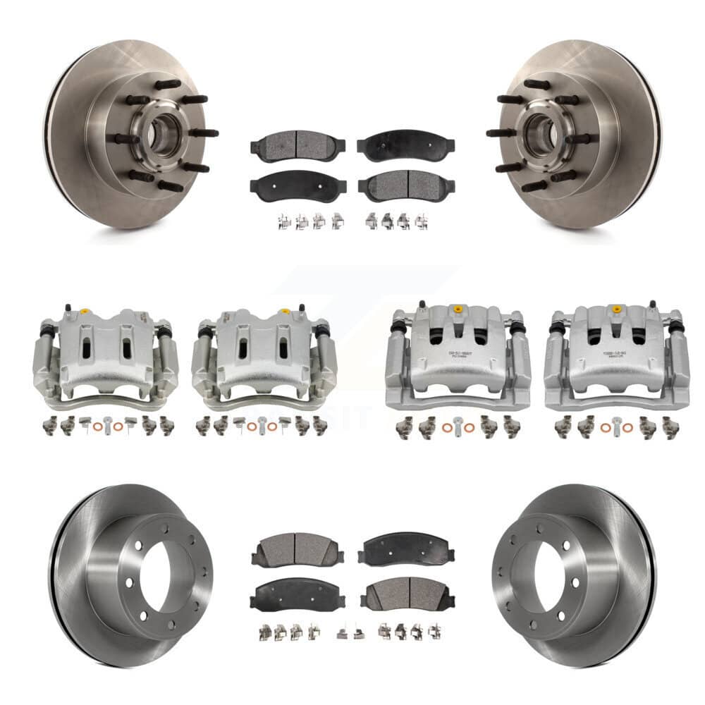 Transit Auto - KC8-101341T - Front and Rear Disc Brake Kits