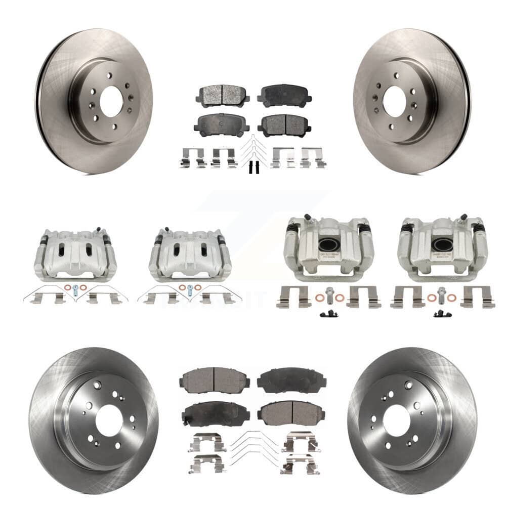 Transit Auto - KC8-101344T - Front and Rear Disc Brake Kits