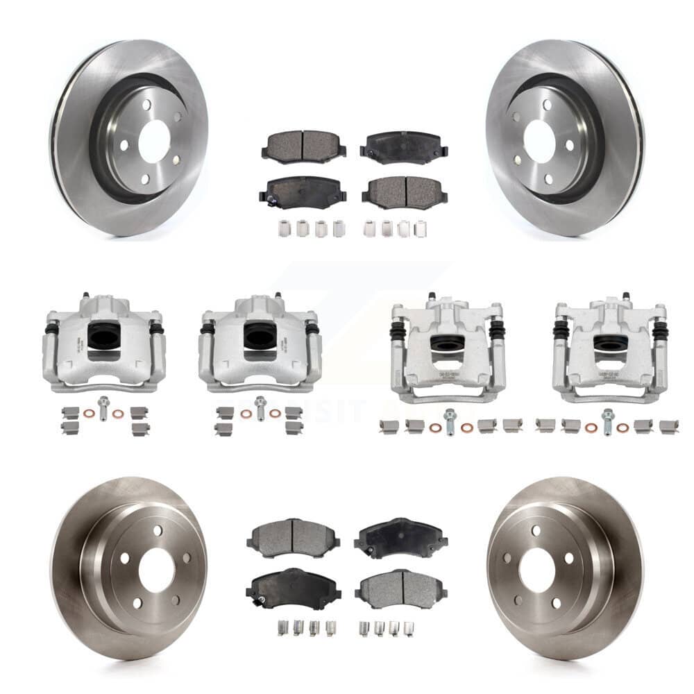 Transit Auto - KC8-101347T - Front and Rear Disc Brake Kits
