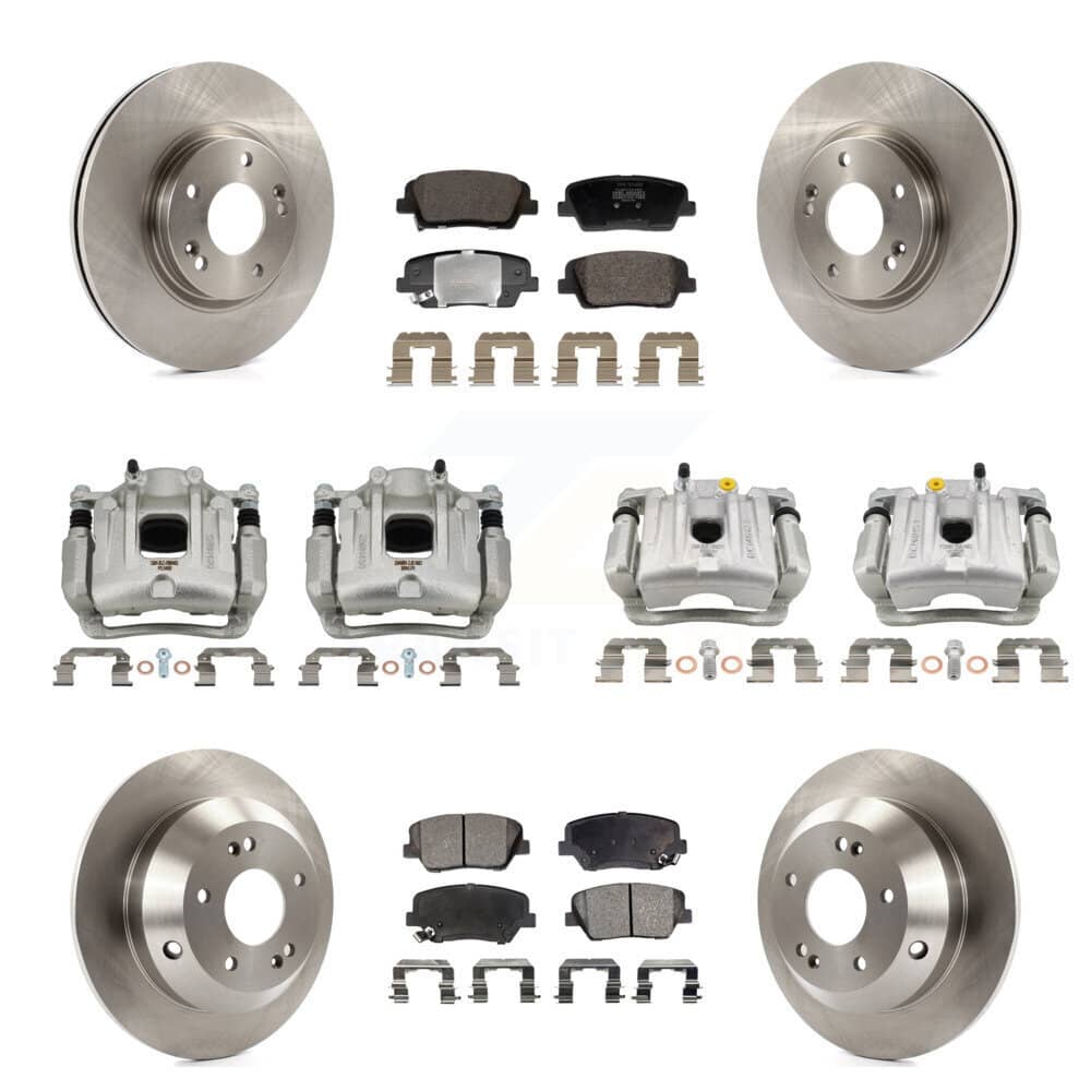 Transit Auto - KC8-101348P - Front and Rear Disc Brake Kits