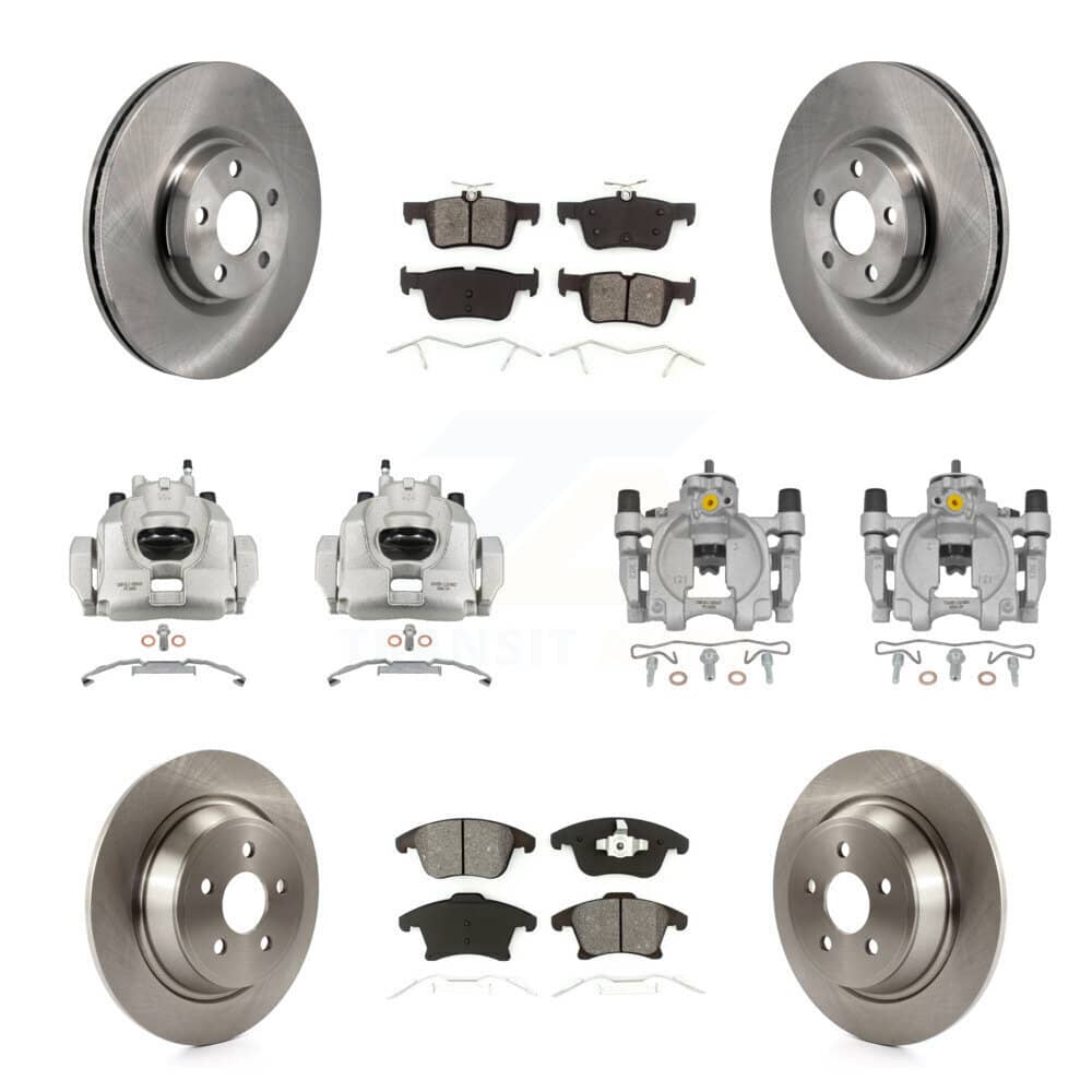 Transit Auto - KC8-101355S - Front and Rear Disc Brake Kits