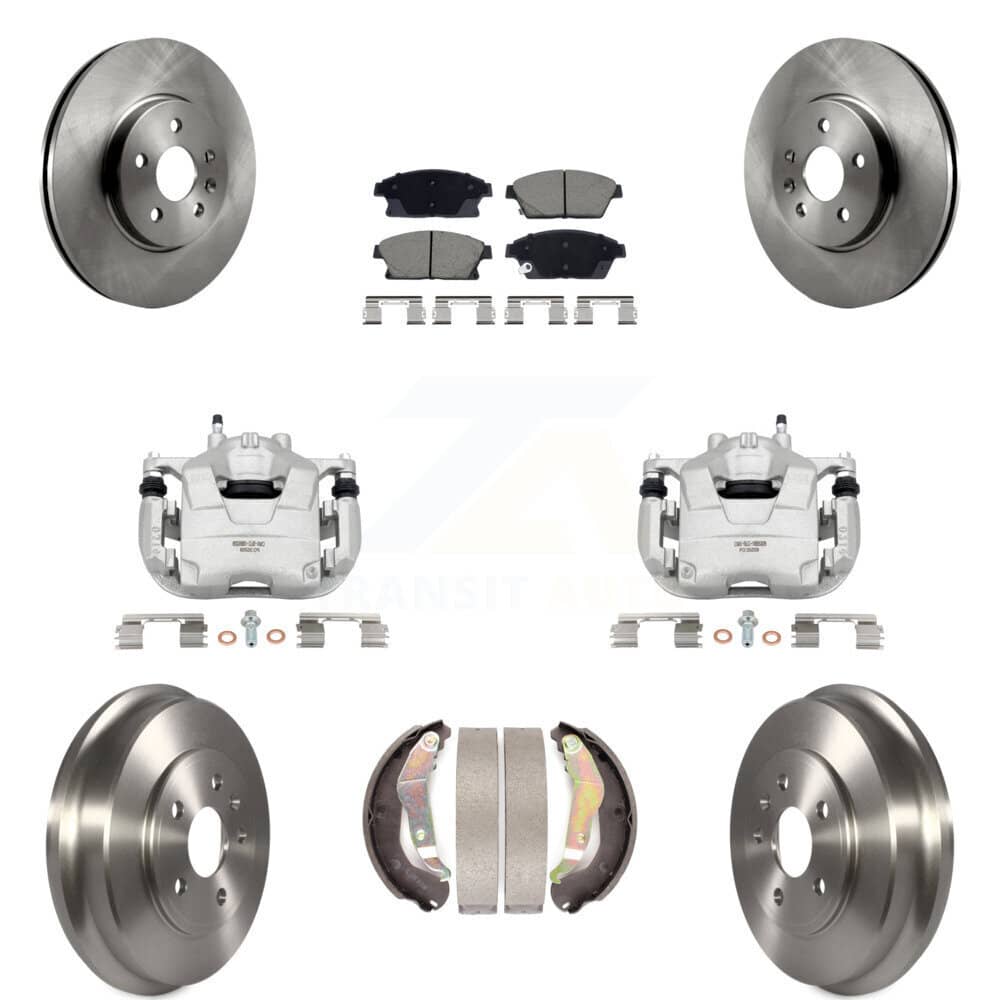 Transit Auto - KC8-101358C - Front and Rear Disc Brake Kits