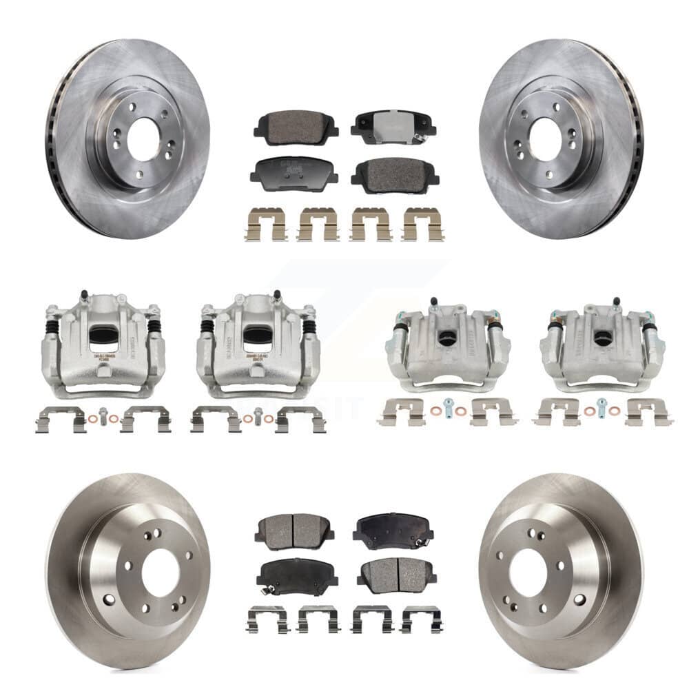 Transit Auto - KC8-101359T - Front and Rear Disc Brake Kits