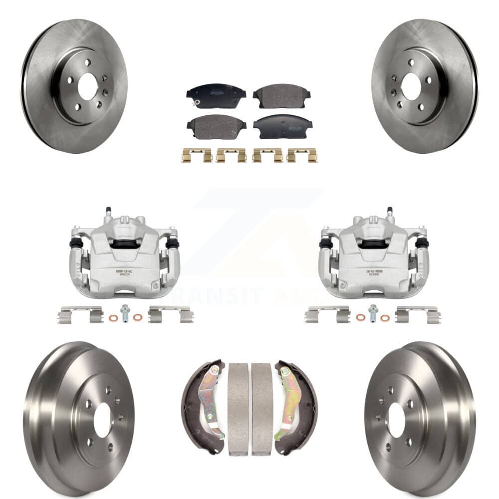 Transit Auto - KC8-101365P - Front and Rear Disc Brake Kits