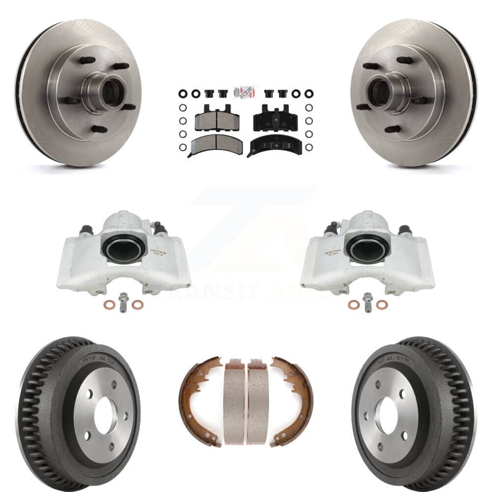 Transit Auto - KC8-101400N - Front and Rear Disc Brake Kits