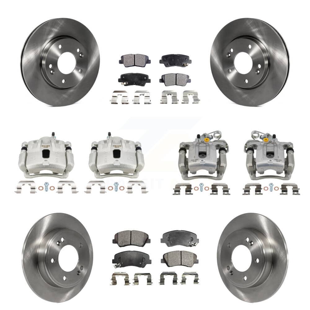 Transit Auto - KC8-101400T - Front and Rear Disc Brake Kits