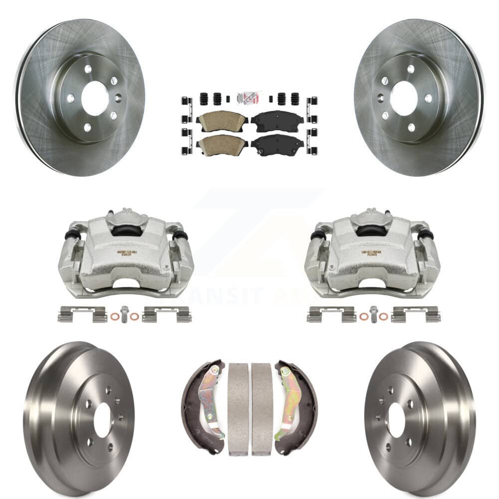 Transit Auto - KC8-101465N - Front and Rear Disc Brake Kits
