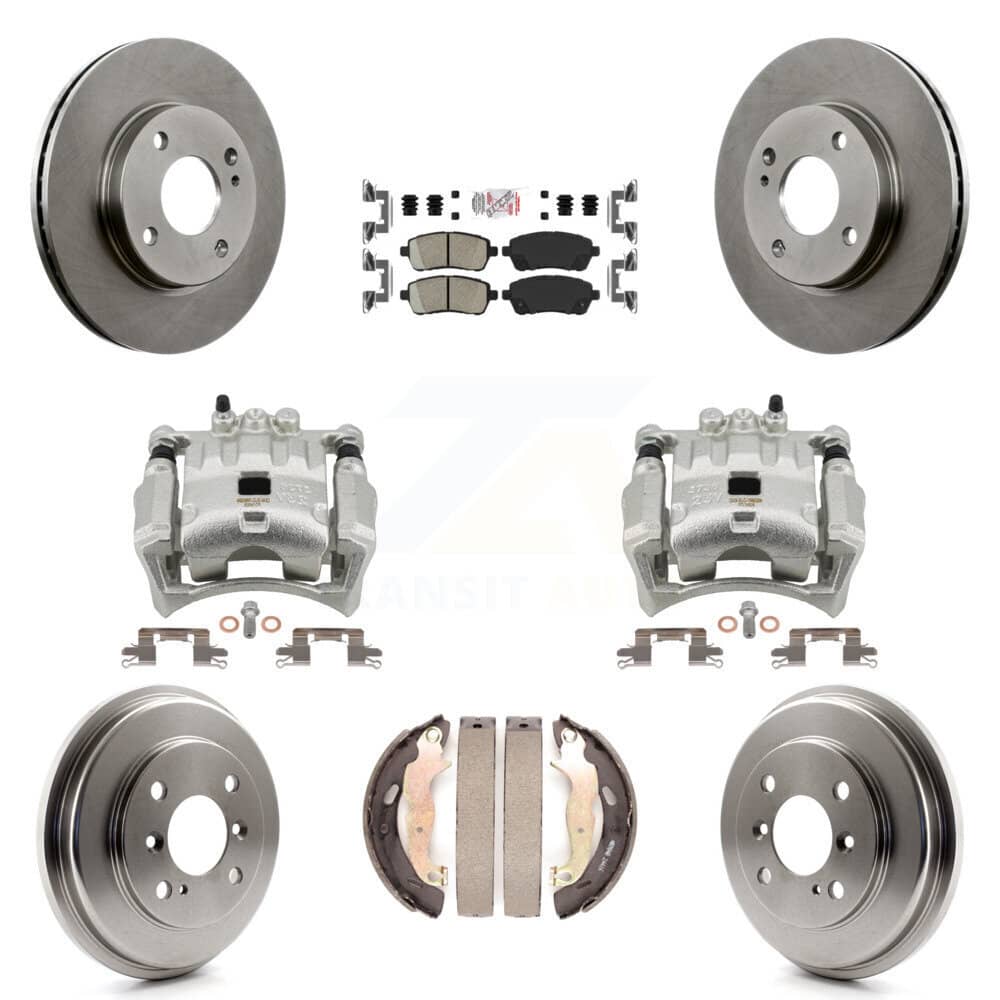 Transit Auto - KC8-101498N - Front and Rear Disc Brake Kits