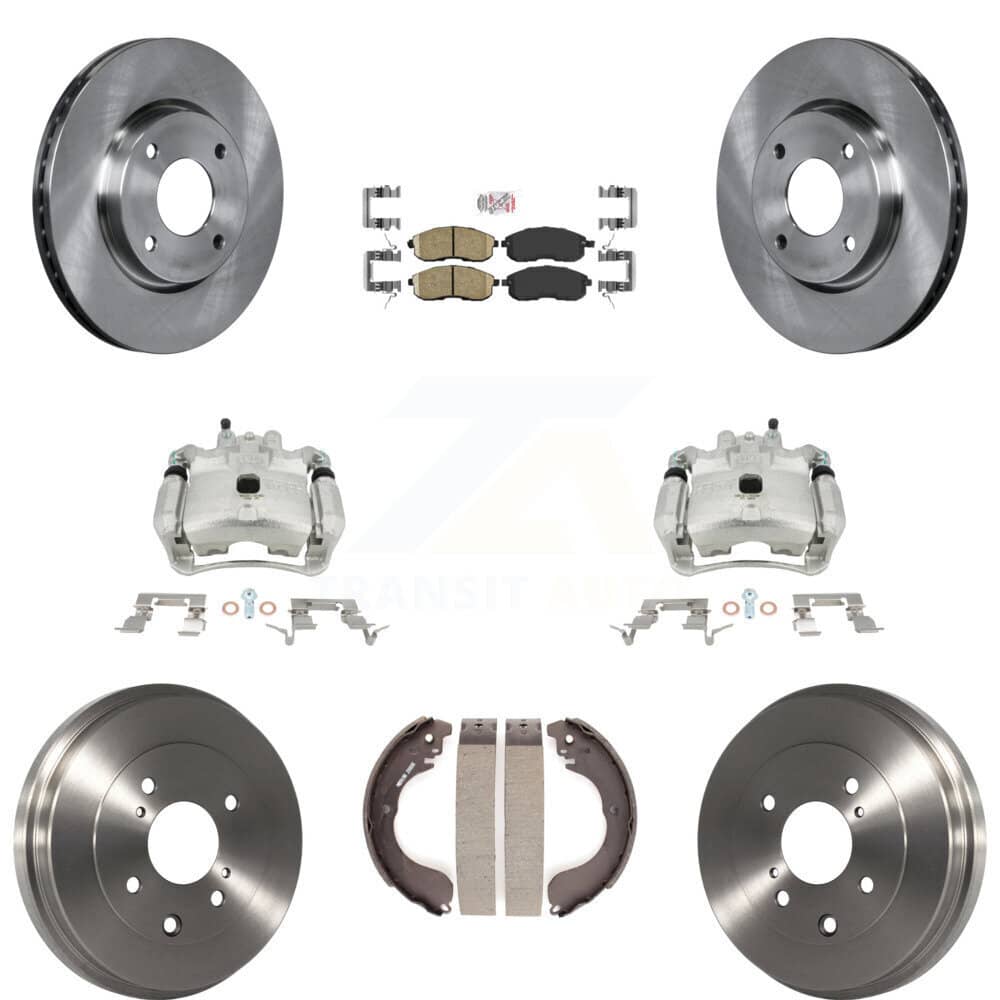 Transit Auto - KC8-101521N - Front and Rear Disc Brake Kits