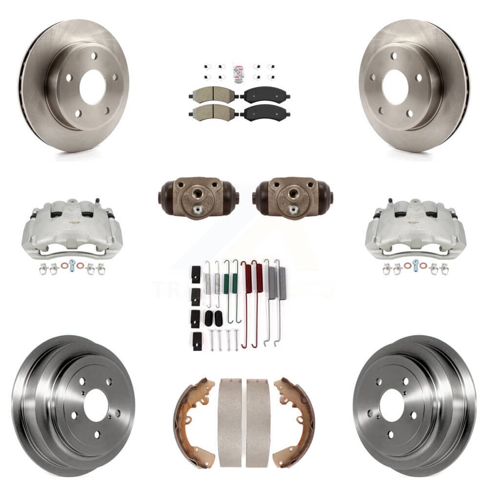 Transit Auto - KC8-101711N - Front and Rear Disc Brake Kits