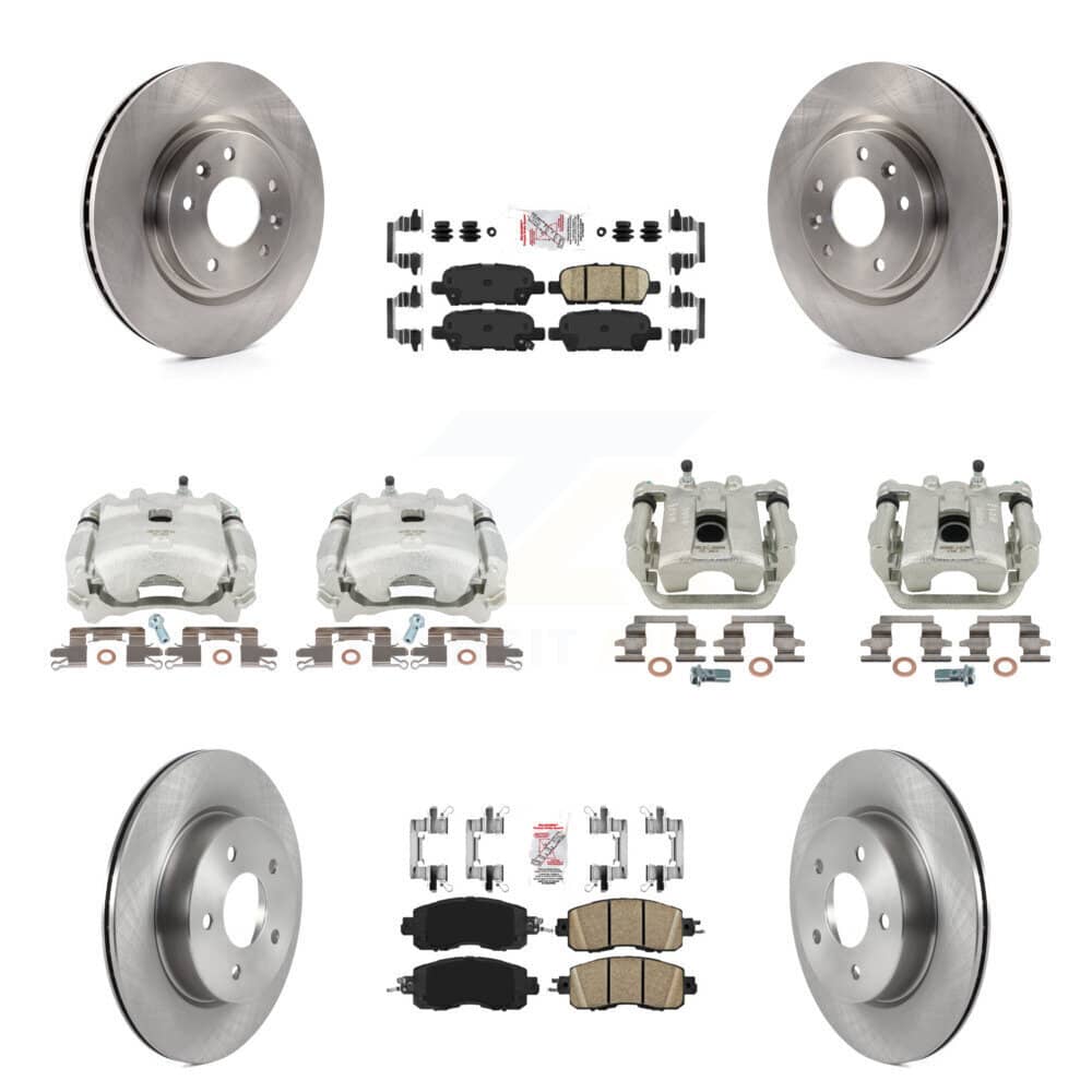 Transit Auto - KC8-101759N - Front and Rear Disc Brake Kits