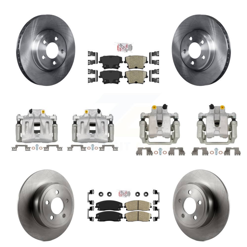 Transit Auto - KC8-101841N - Front and Rear Disc Brake Kits
