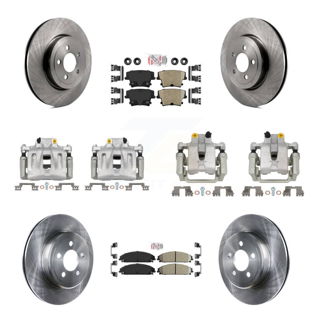 Transit Auto - KC8-101851N - Front and Rear Disc Brake Kits