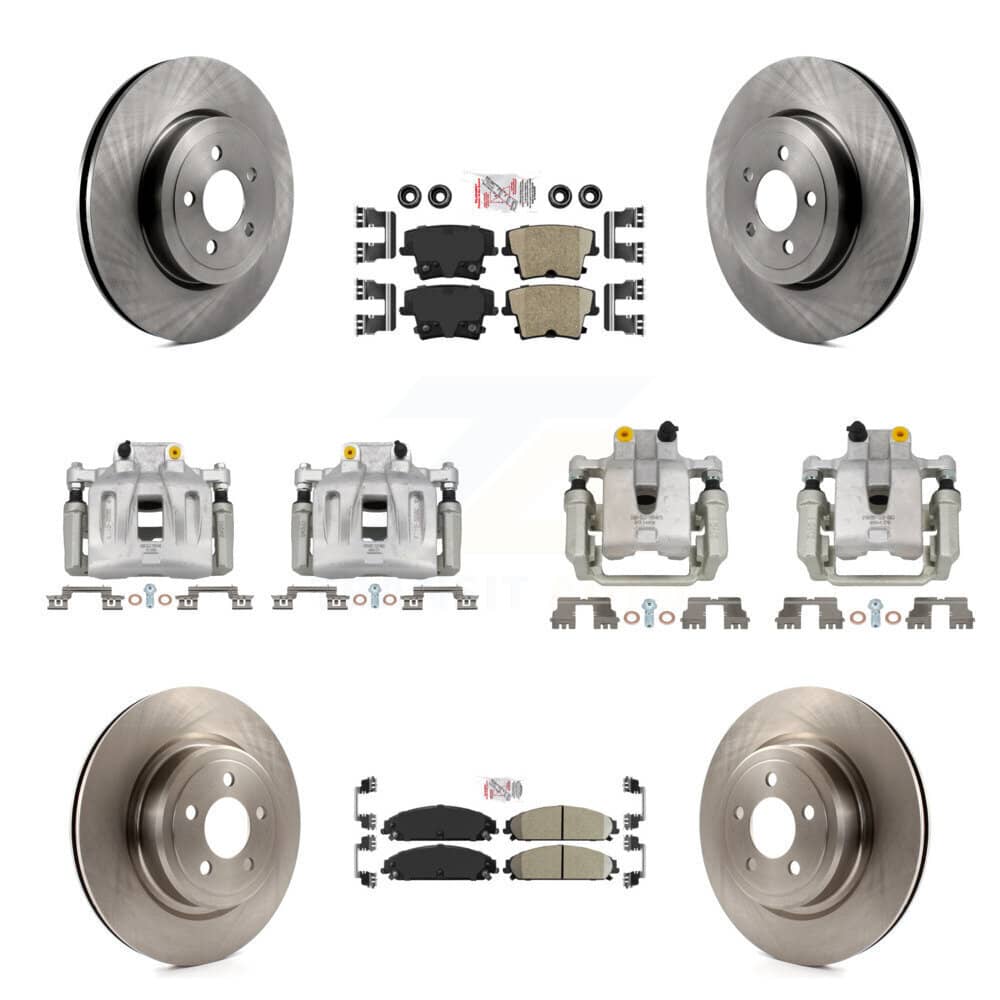 Transit Auto - KC8-101855N - Front and Rear Disc Brake Kits