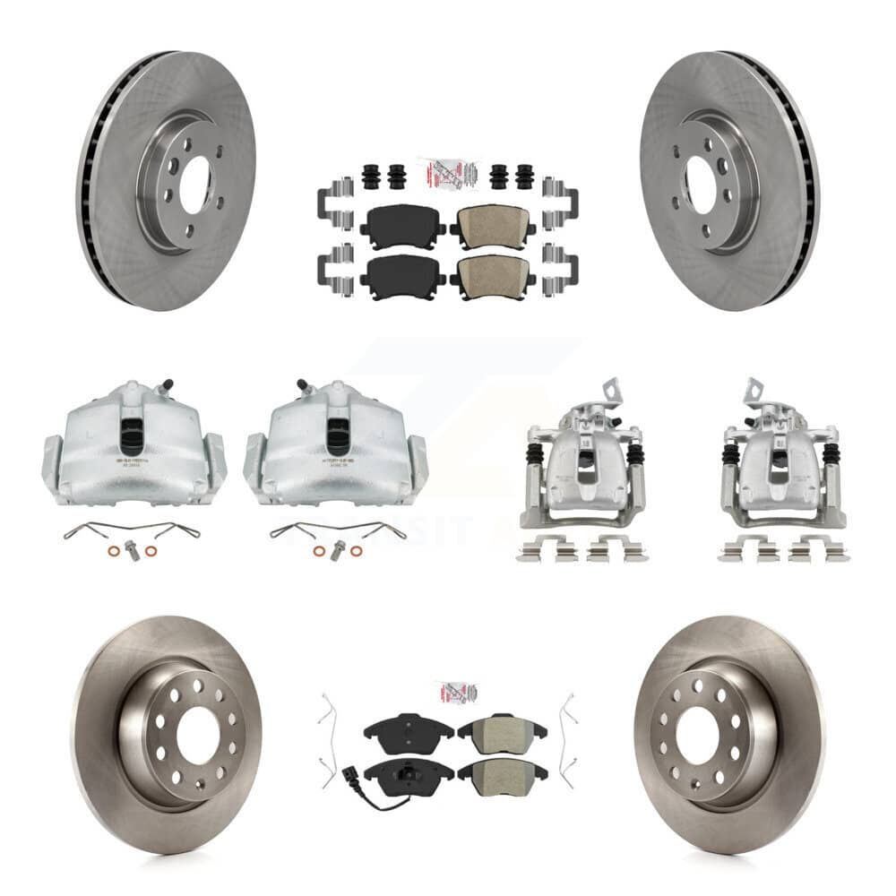 Transit Auto - KC8-101871N - Front and Rear Disc Brake Kits