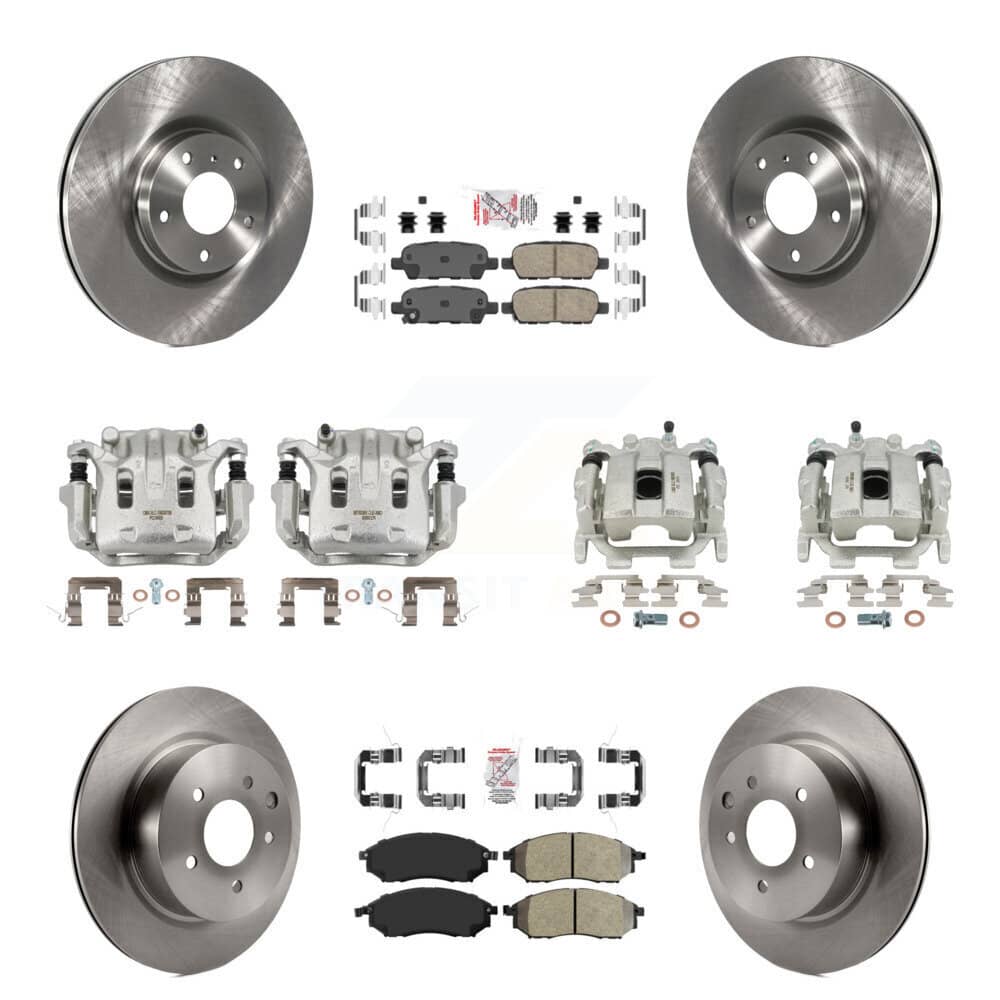 Transit Auto - KC8-101909N - Front and Rear Disc Brake Kits