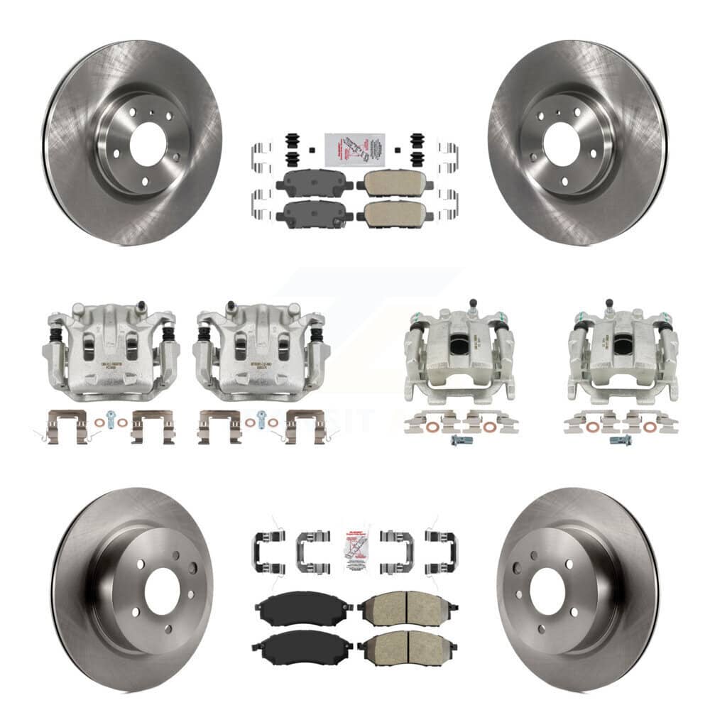 Transit Auto - KC8-101912N - Front and Rear Disc Brake Kits