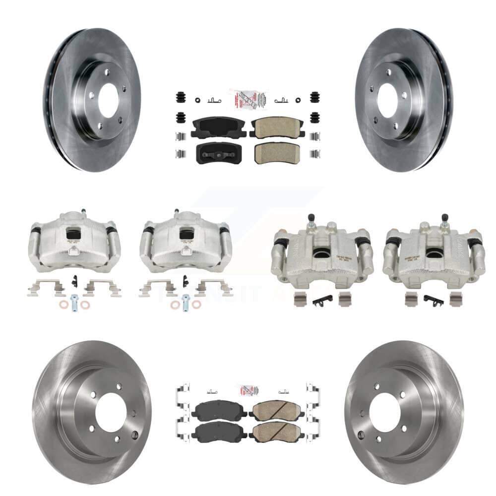 Transit Auto - KC8-102011N - Front and Rear Disc Brake Kits