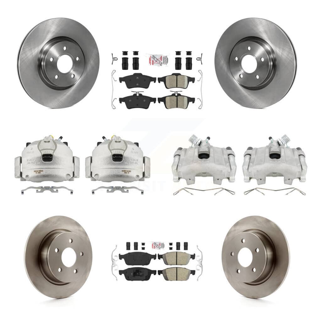 Transit Auto - KC8-102025N - Front and Rear Disc Brake Kits