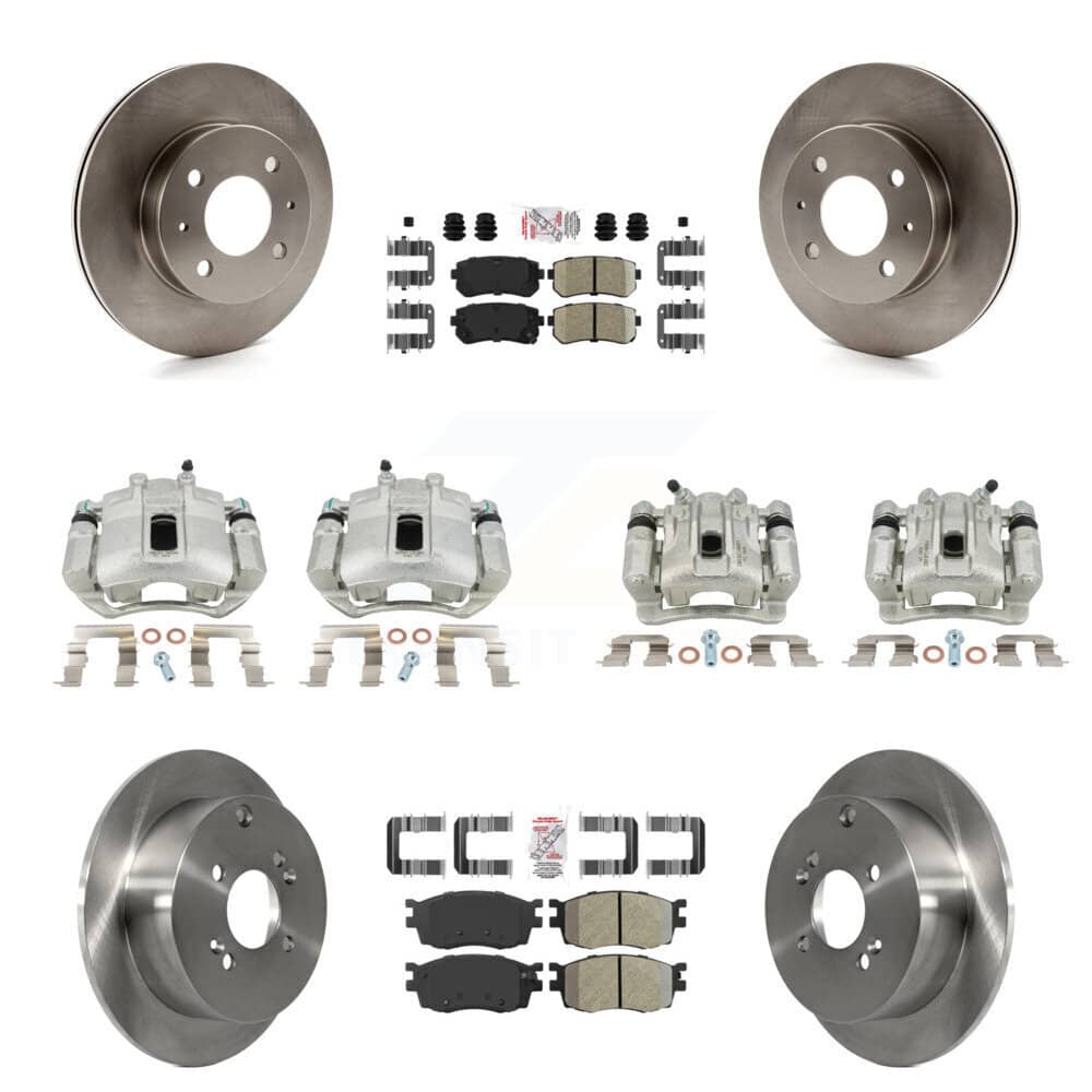 Transit Auto - KC8-102041N - Front and Rear Disc Brake Kits