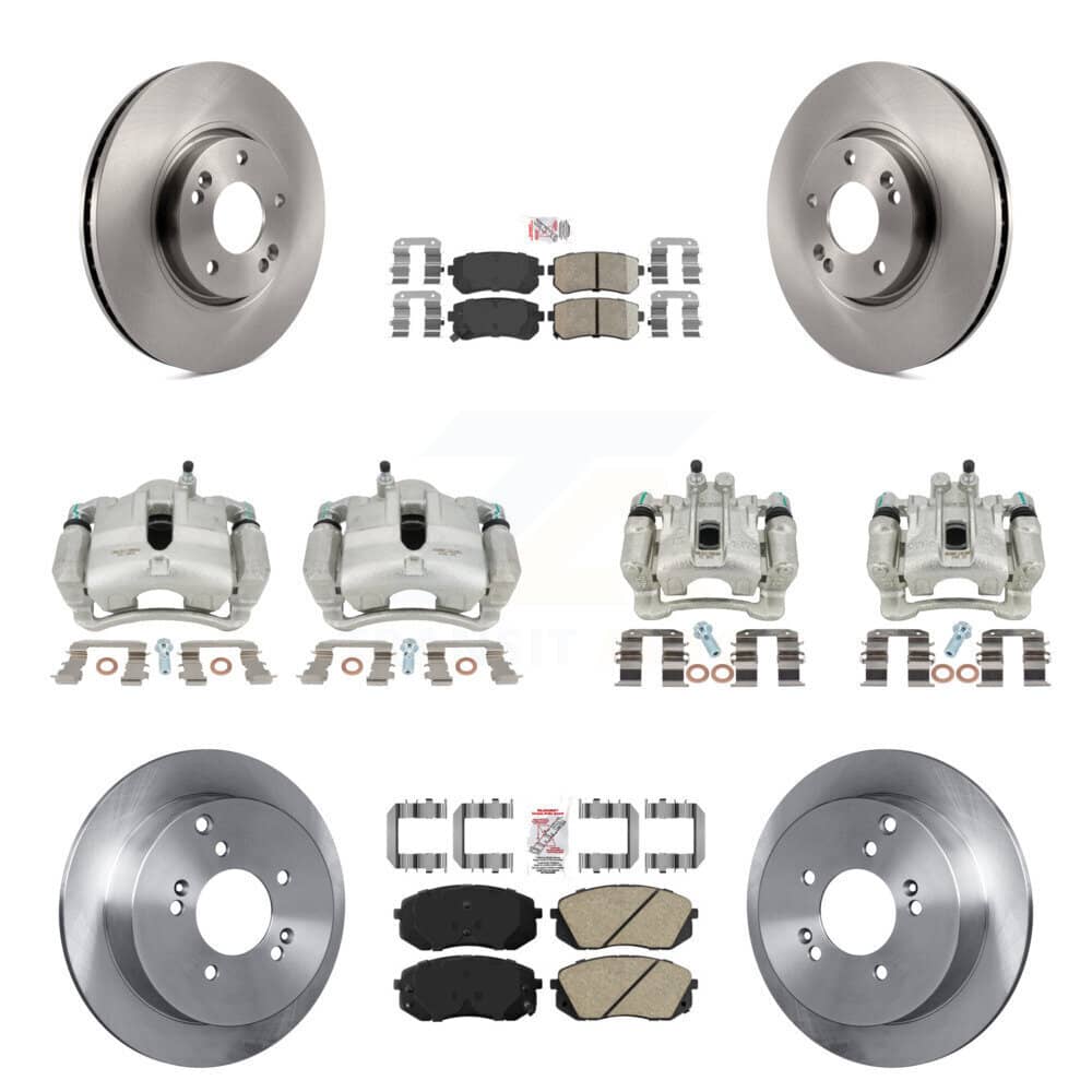 Transit Auto - KC8-102044N - Front and Rear Disc Brake Kits