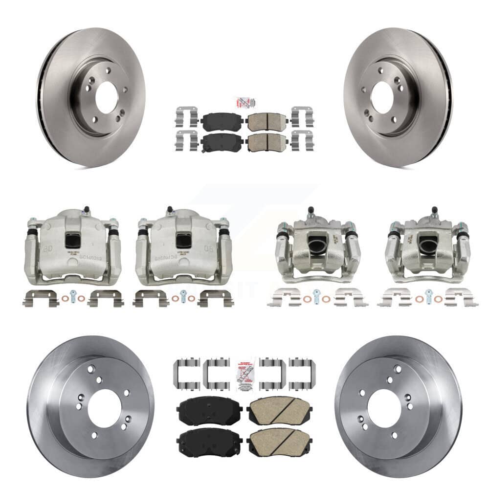 Transit Auto - KC8-102057N - Front and Rear Disc Brake Kits