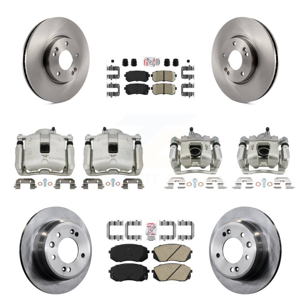 Transit Auto - KC8-102063N - Front and Rear Disc Brake Kits
