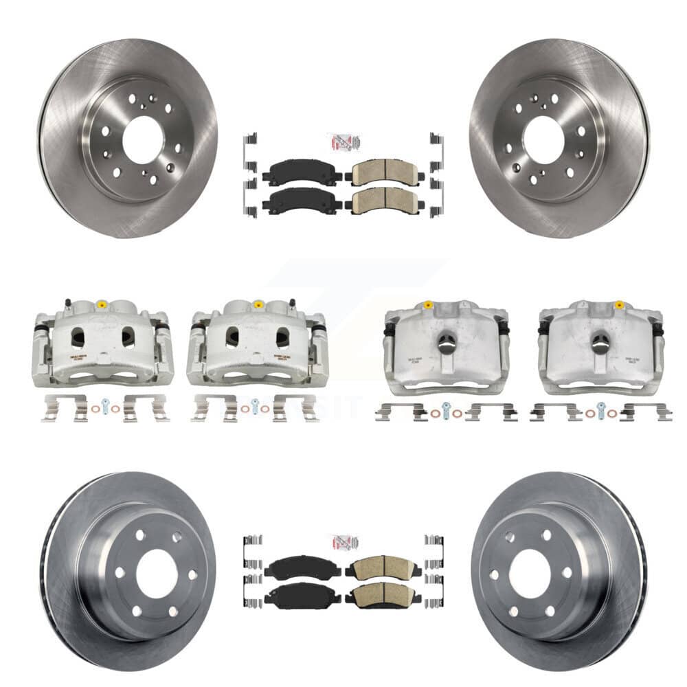 Transit Auto - KC8-102121N - Front and Rear Disc Brake Kits