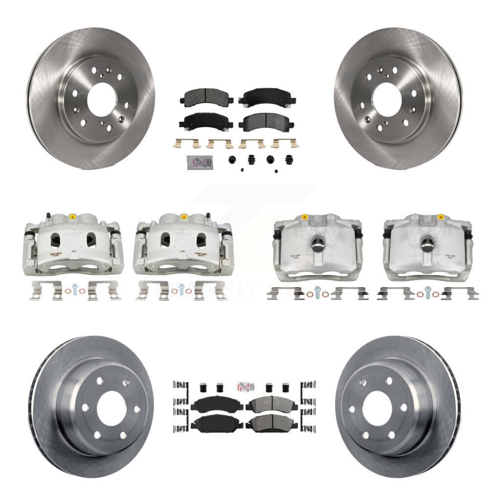 Transit Auto - KC8-102125N - Front and Rear Disc Brake Kits