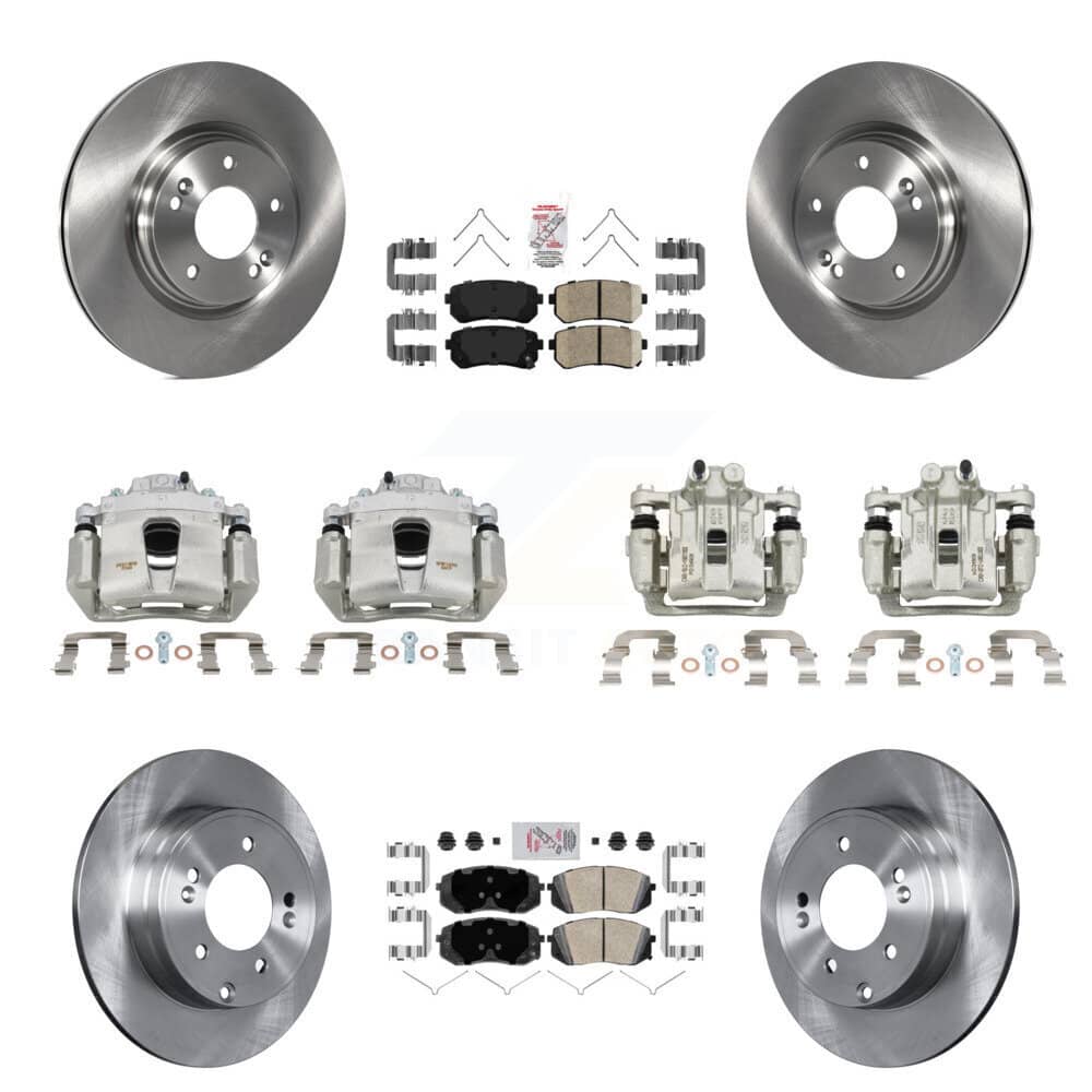 Transit Auto - KC8-102207N - Front and Rear Disc Brake Kits
