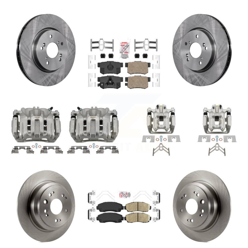 Transit Auto - KC8-102219N - Front and Rear Disc Brake Kits